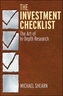 The Investment Checklist