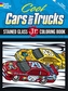 Cool Cars and Trucks Stained Glass Jr. Coloring Book