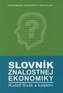Slovník znalostnej ekonomiky