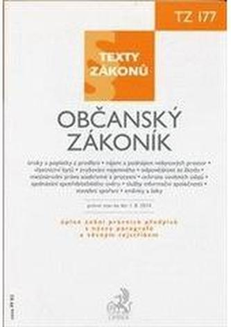 Občanský zákoník, právní stav ke dni 1. 8. 2010