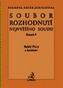 Soubor rozhodnutí Nejvyššího soudu sv.21