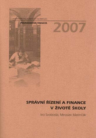 Správní řízení a finance v životě školy