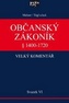 Občanský zákoník VI. svazek, § 1400-1720 Dědické právo a správa cizího majetku