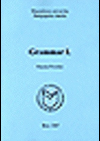 Grammar I.
