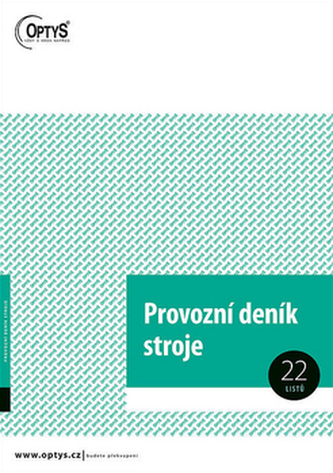 Prevádzkový denník stroja A4
