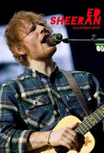 Kalendář nástěnný 2016 - ED SHEERAN