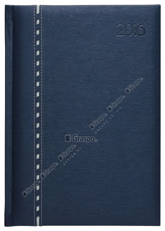 Diář 2016 - Orion modrý denní A5