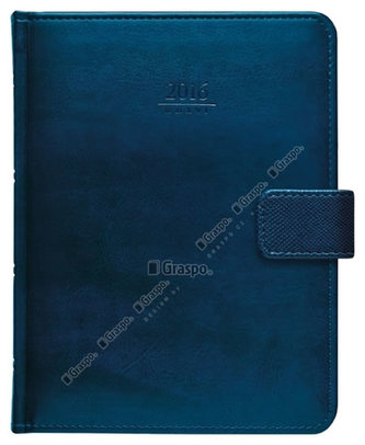 Diář 2016 - Atlas s poutkem denní B6