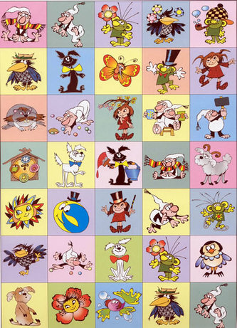 Kremíl a Vochomôrka - pexeso