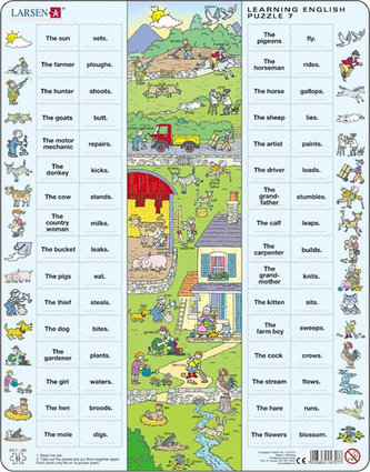 Puzzle MAXI - Hodina angličtiny 7./64 dielikov