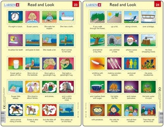 Puzzle Angličtina - delší věty RA12 20 dílků