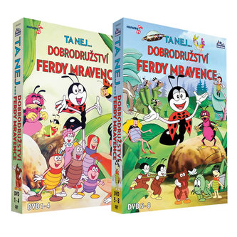 Dobrodružstvo Ferdy mravce - 8 DVD - Tá naj...