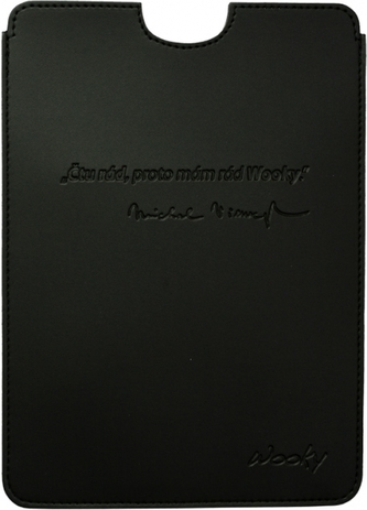 Puzdro 17x24 Viewegh čierna umelá koža Wooky tablet 2.0