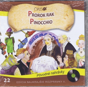 CD-Najkrajšie rozprávky 22- Prorok rak,Pinocchio