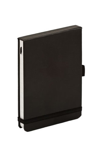 Aligator Black, flip-pad notes - 13x9 cm, linkovaný