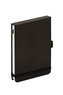 Aligator Black, flip-pad notes - 13x9 cm, linkovaný