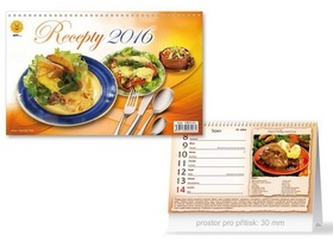 Recepty 2016 - stolní kalendář