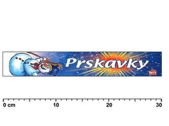 Prskavky dĺžka 28 cm, 10 ks
