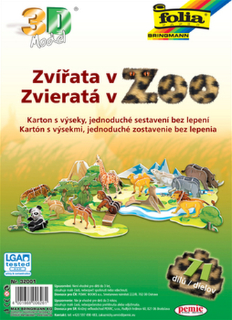 3D model Zvieratá v ZOO
