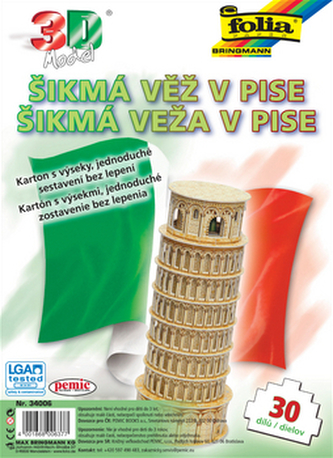 3D model Šikmá veža v Pise