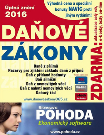Daňové zákony 2016