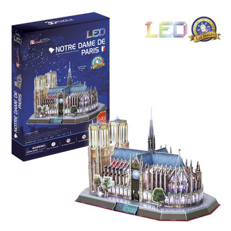 3D puzzle Notre Dame de Paris / led -