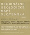 Geologická mapa Bielych Karpát 1:50 000