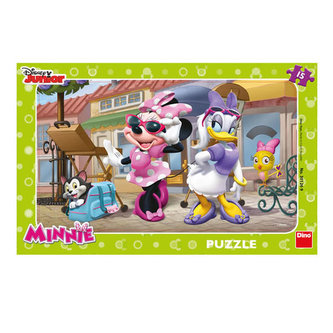 Minnie na Montmartri - puzzle 15 dielikov