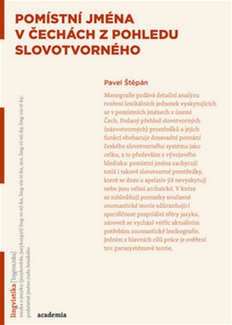 Pomístní jména v Čechách z pohledu slovotvorného