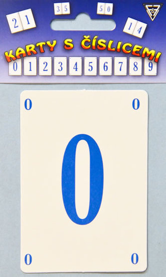 Karty s číslicemi