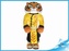 Kung Fu Panda 3 plyšová postavička Master Tigress