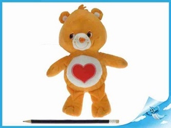 Starostlivý medvídek plyšový oranžový