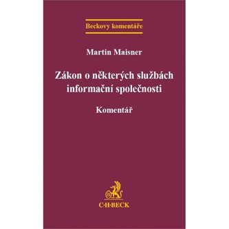 Zákon o některých službách informační společnosti. Komentář