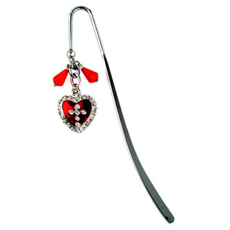 Záložka do knihy - srdce