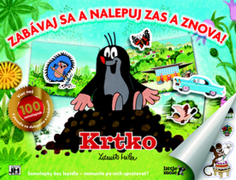 Krtko Zabávaj sa a nalepuj zas a znova!