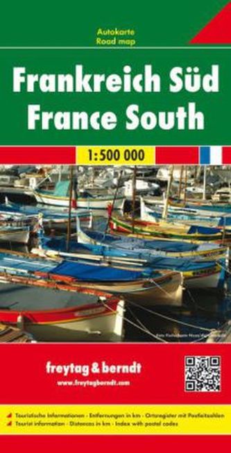 Frankreich Süd / France South 1:500 000