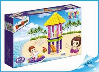 BanBao stavebnice Trendy Beach záchranářská věž