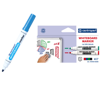 Stierateľný značkovač WBM 2709, sada 4 ks
