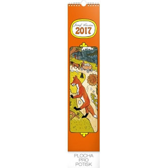 Kalendář nástěnný 2017 - Josef Lada/V lese