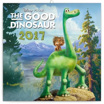 Kalendář poznámkový 2017 - Hodný dinosaurus