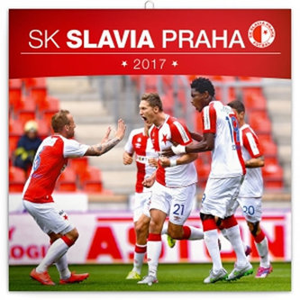 SK Slavia Praha - nástěnný kalendář 2017