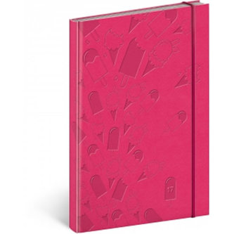 Vivella týdenní diář Magenta 2017