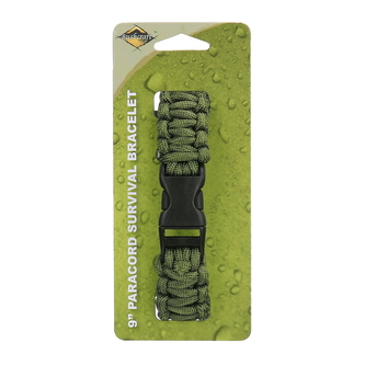 Vojenský náramek BCB Paracord 9 - olivový