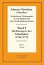 Dichtungen der Schuljahre 1710¿1715