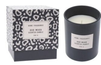 Aromatická svíčka ve skle Oud Wood 10x8 cm