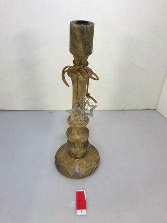 Dřevěný svícen Mango wood přírodní 40x15 cm