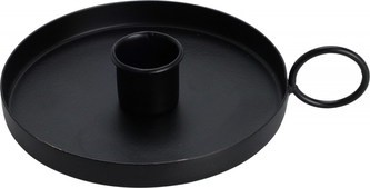 Kovový svícen na kónickou svíčku 3x7,5x10 cm