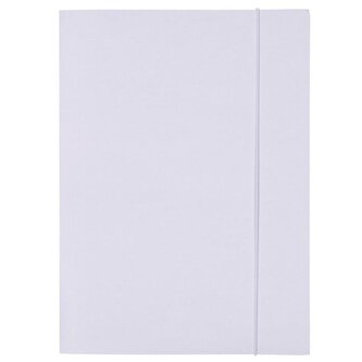 Teczka z gumką A4 biała