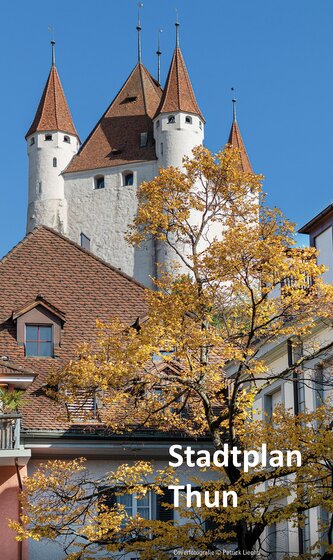Hallwag Stadtplan Thun 1:7'500