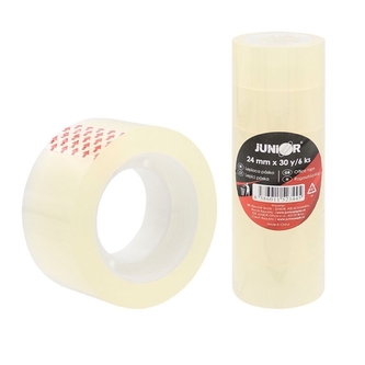 Lepicí páska 24 mm, sada 6ks